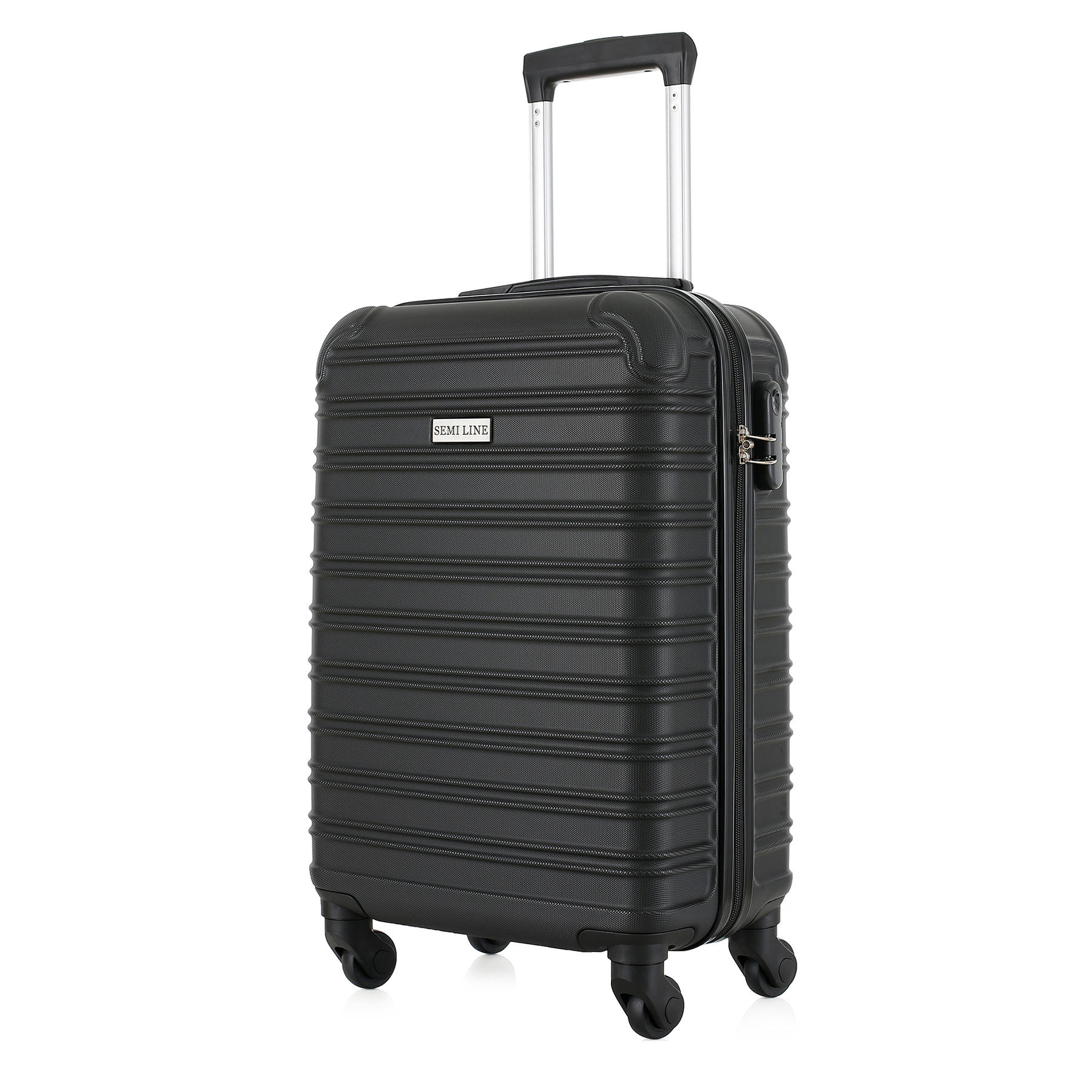 Валіза Semi Line 20" (S) Black (T5953-1)
