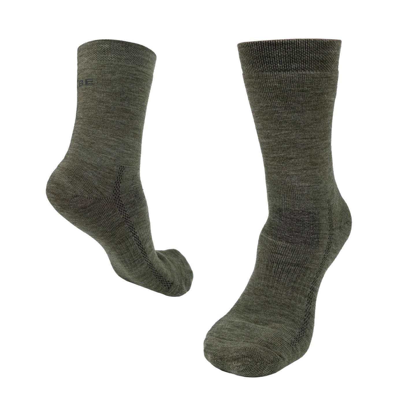 Шкарпетки Tribe Merino Hike Winter T-KB-0025-olive, 44-46