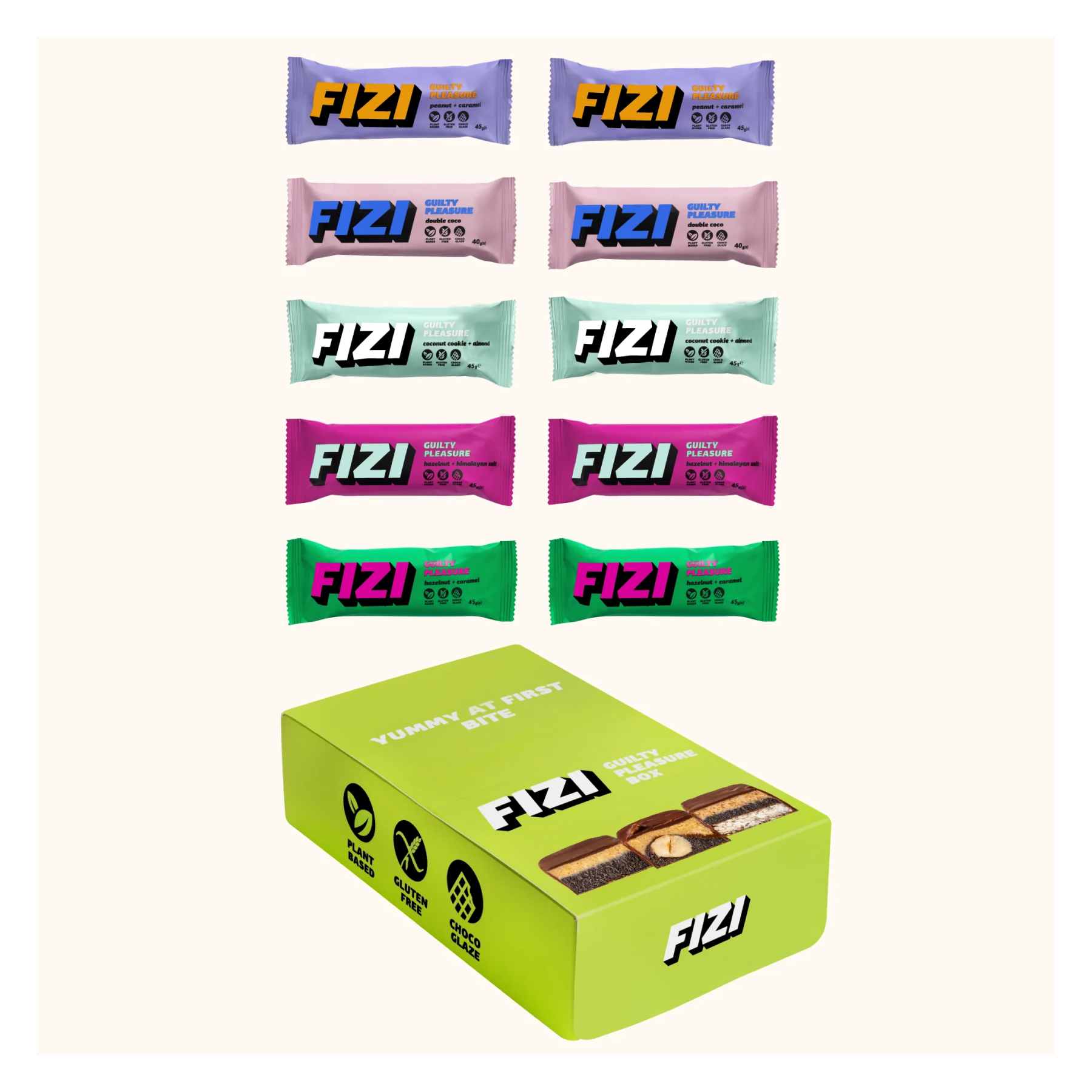 FIZI Guilty Pleasure Box, 10x45 г