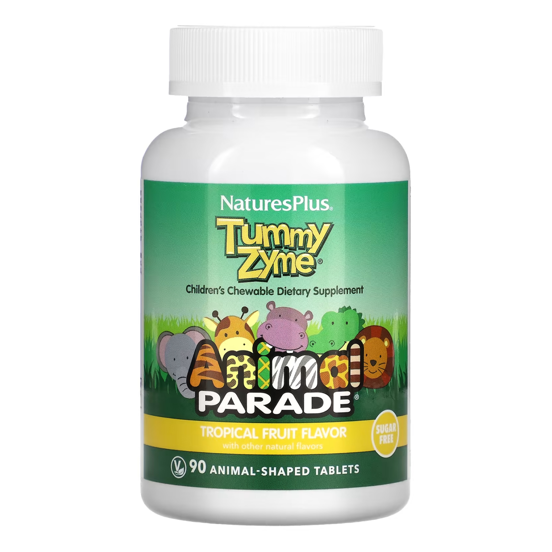 Kids Tummy Zyme Chewable - 90 tabs (До 02.27) — фото 1