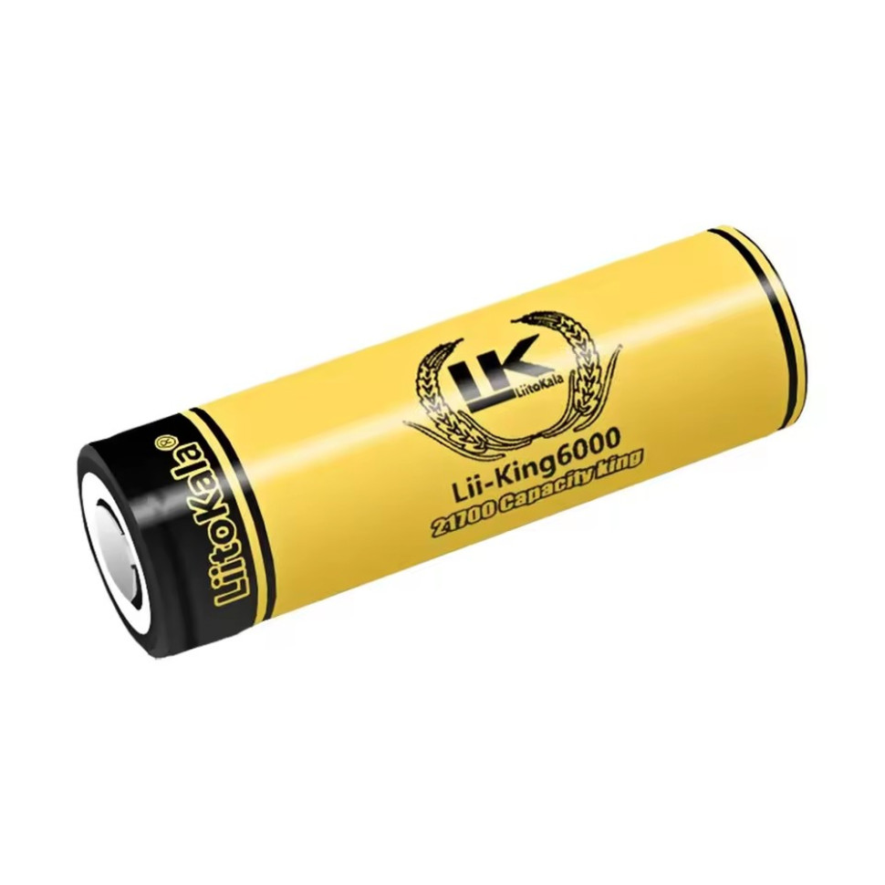 Li-ion Акумулятор високої ємності LiitoKala King6000 21700 на 6000 mAh