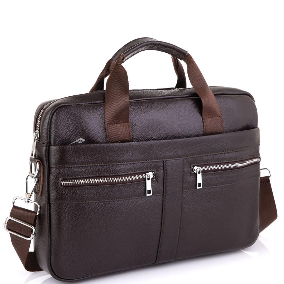 Шкіряна сумка для ноутбука Tiding Bag A25-1120C