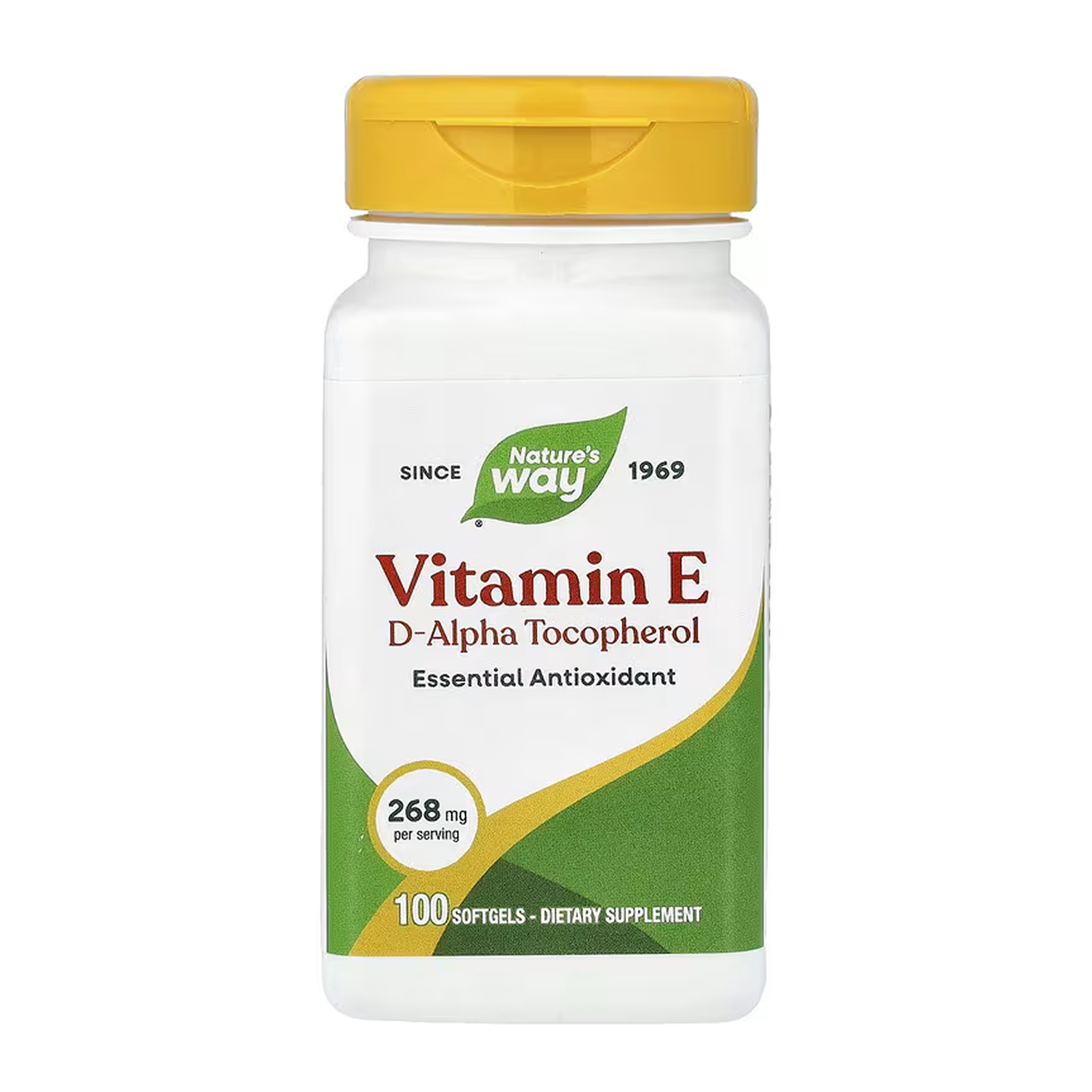 Вітамін E D-Alpha Токоферол, 100 м'яких капсул, Nature's Way