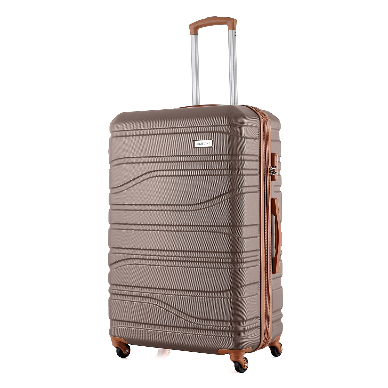 Валіза Semi Line 28" (L) Graphite/Brown (T5689-3)