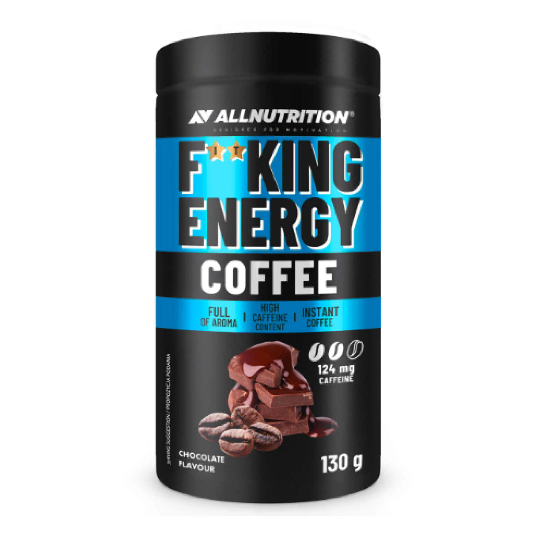 Fitking Delicious Energy Coffee, 130 г, Шоколад