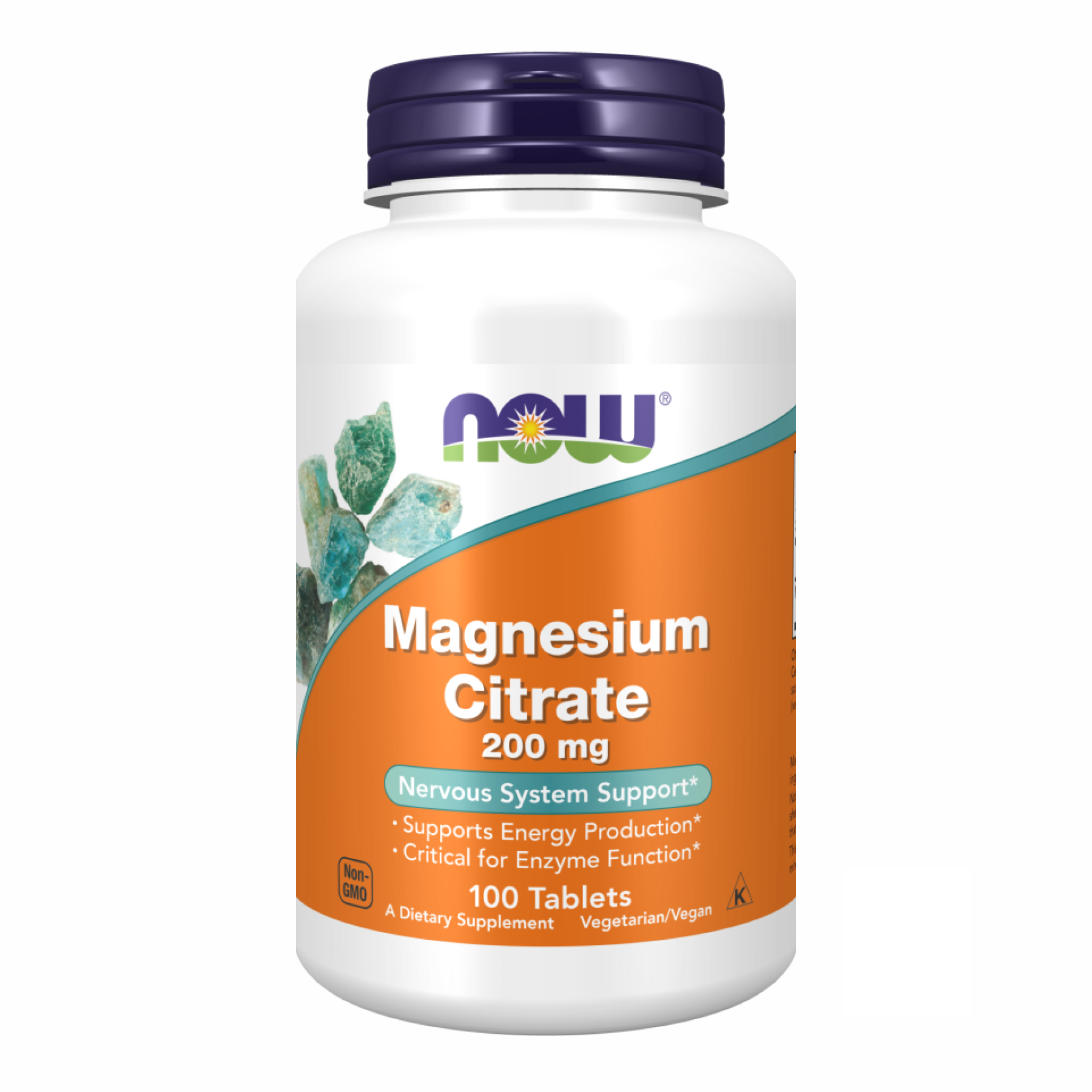 Magnesium Citrate 200mg - 100 tabs — фото 1