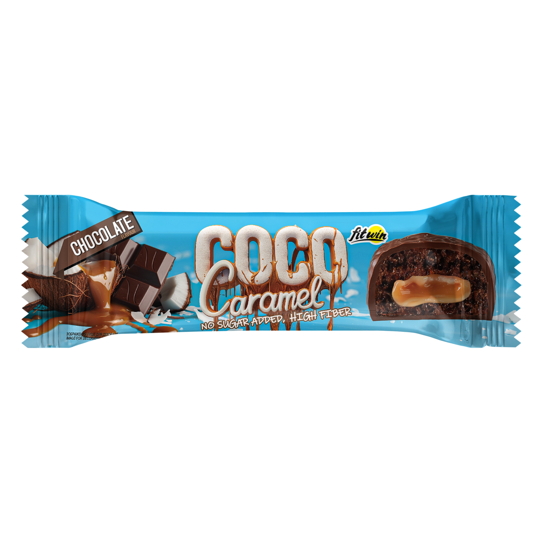 FitWin Coco Caramel, 20×40 г, Шоколад