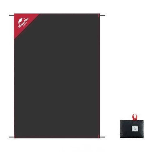 Килимок для пікніка водостійкий надлегкий Naturehike Moisture Picnic Mat NH17D050-B, 120x70 см, чорний