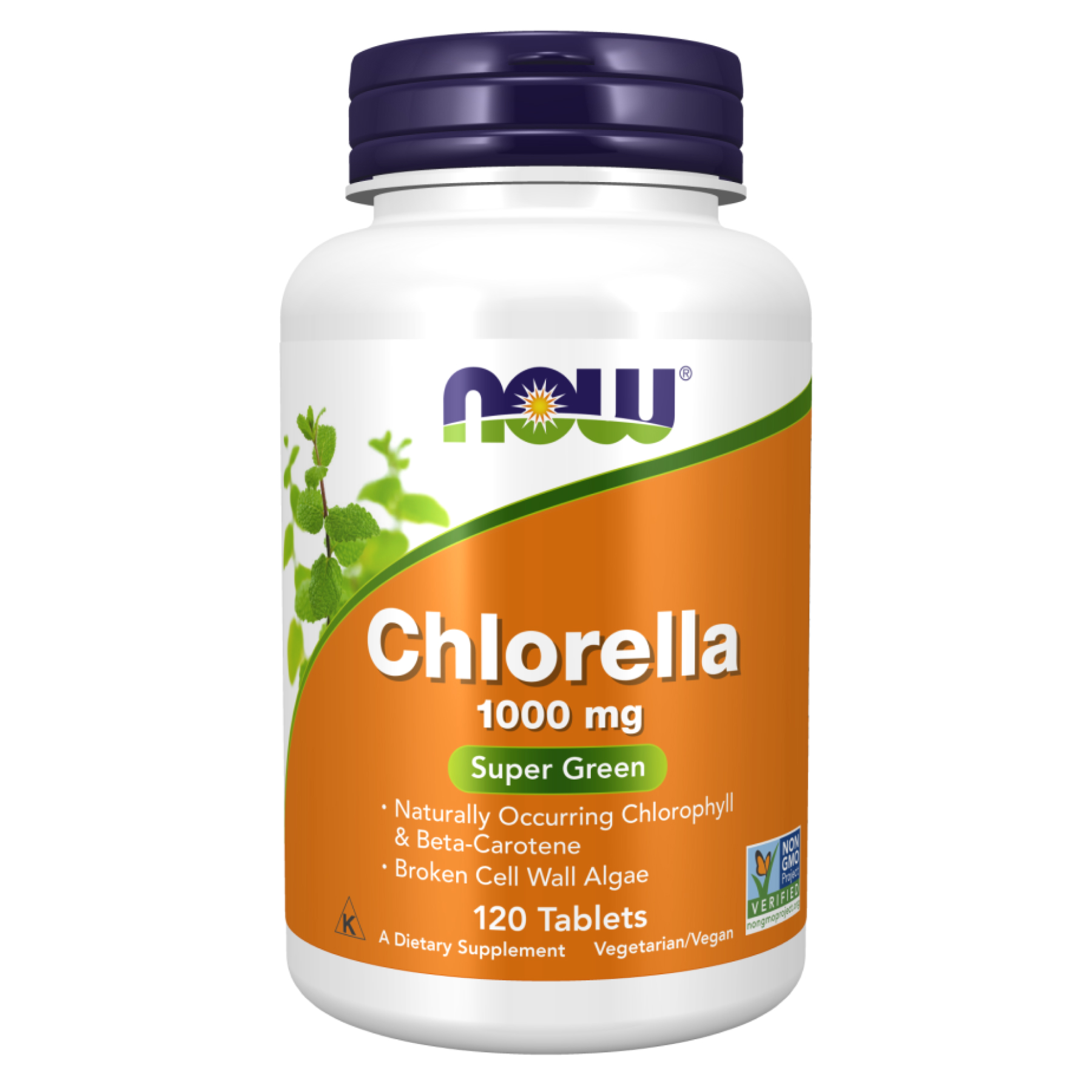 Chlorella 1000mg - 120 tabs — фото 1