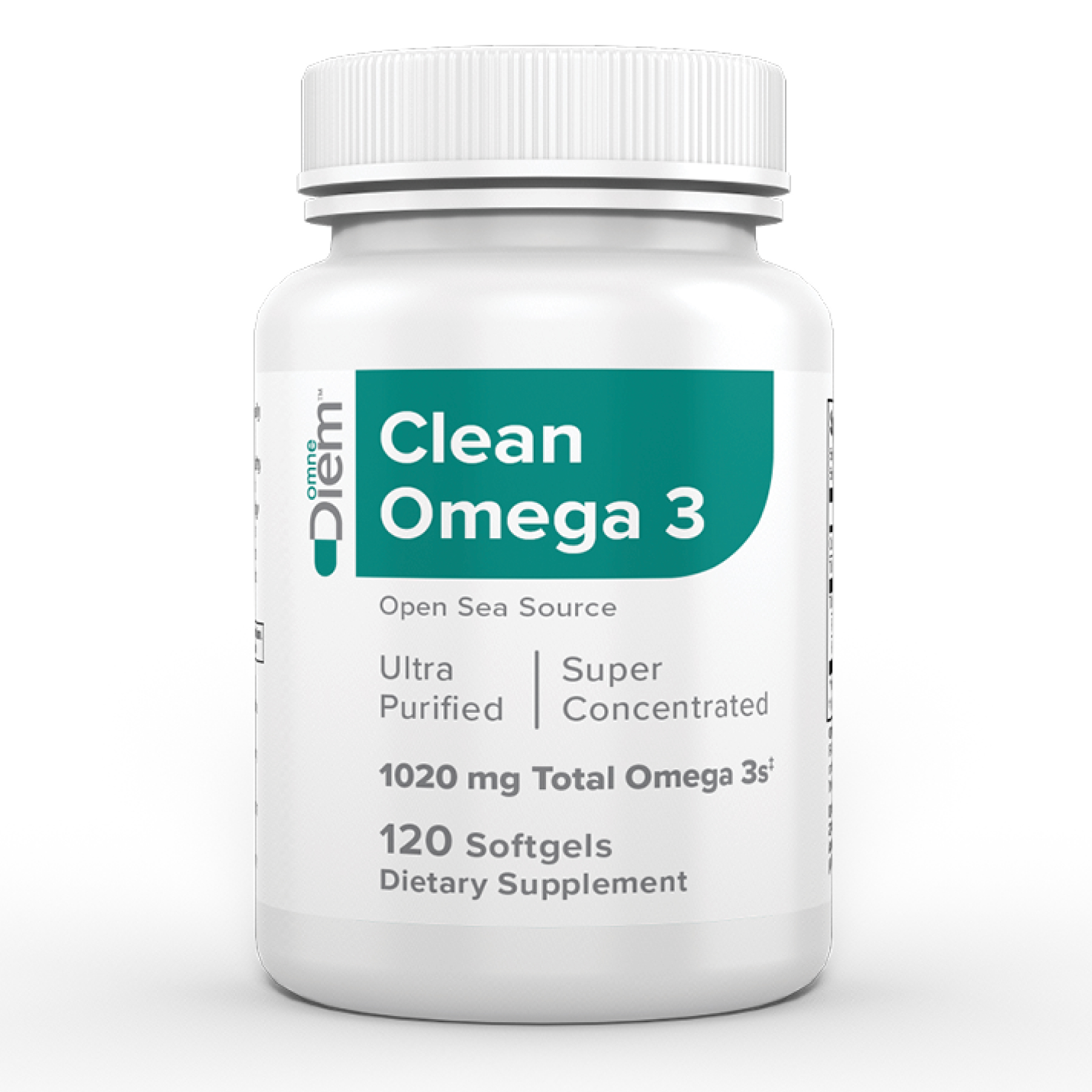 Clean Omega 3 - 120 Softgels — фото 1