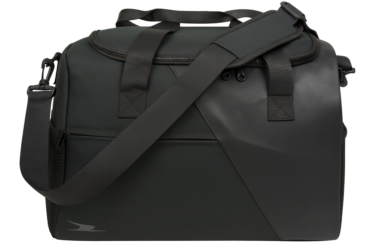 Спортивна сумка для тренувань 30L Live in style Sportsbag чорна 44х25х28 см — фото 1