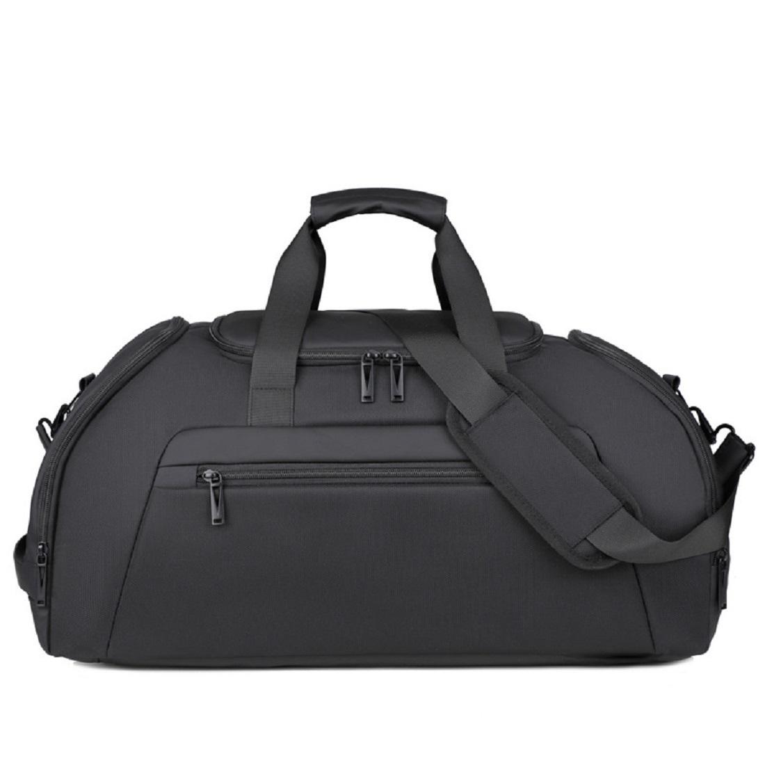 Дорожня сумка чорна текстильна Confident TB8-T18A — фото 1