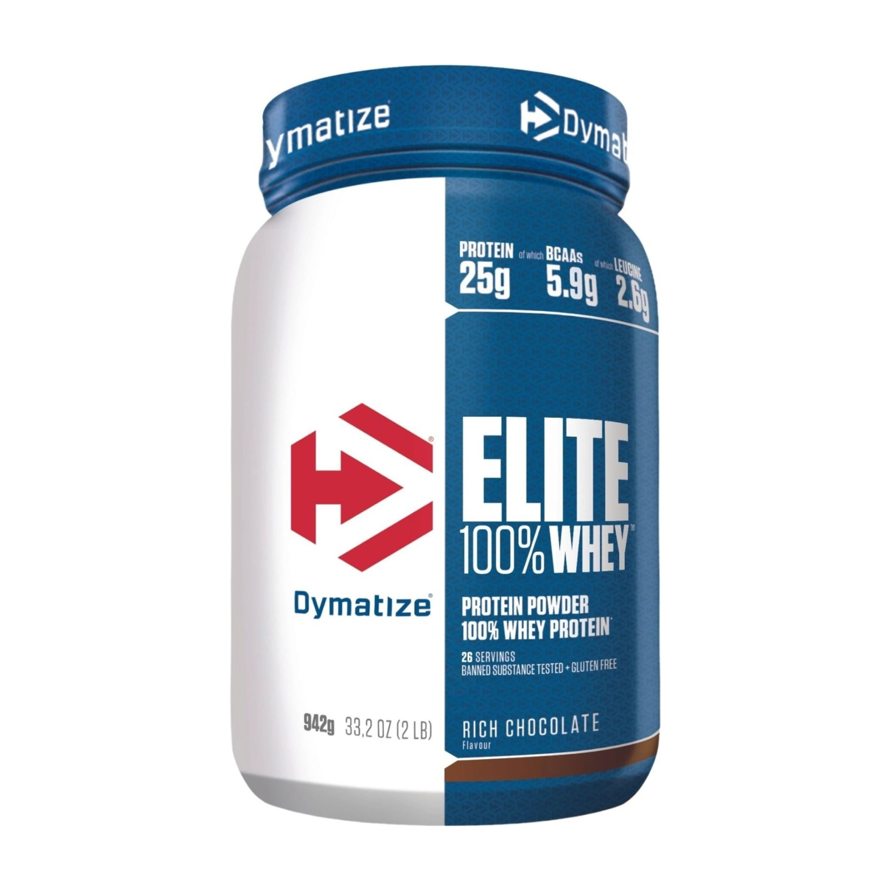 Elite 100% Whey - 942g Rich Chocolate — фото 1