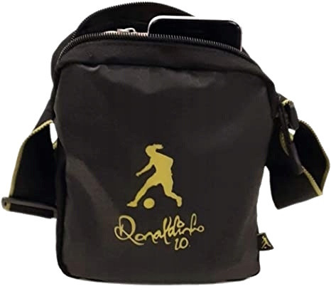 Чоловіча сумка наплічна Ronaldinho 10 Shoulder bag чорна — фото 1
