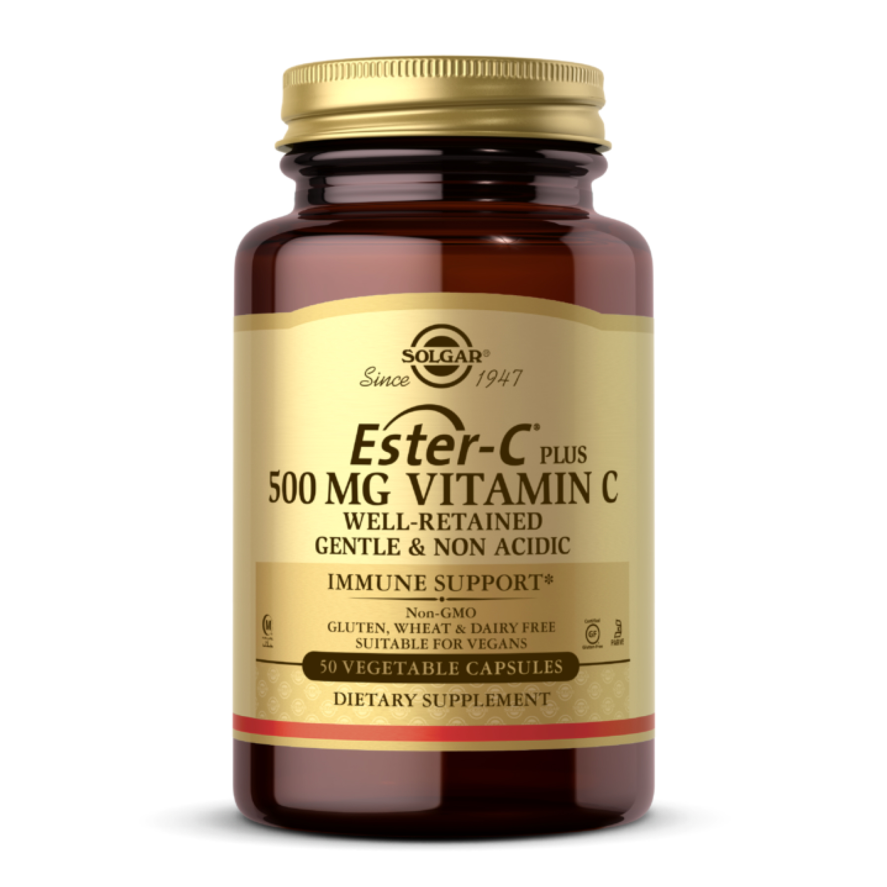 Ester-C® Plus 500 mg Vitamin C - 50 vcaps