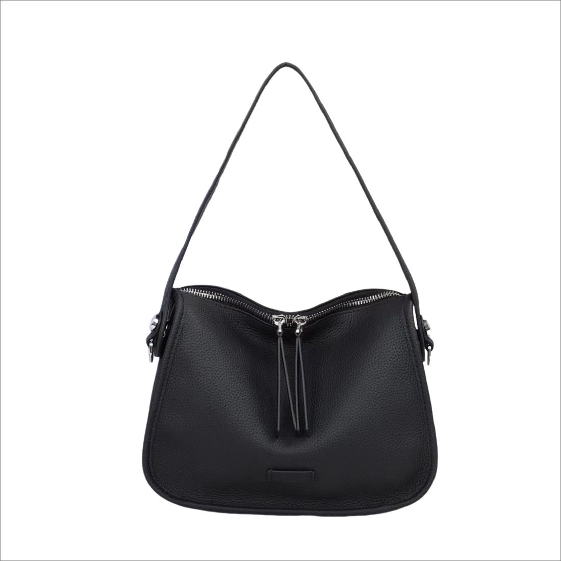 М'яка шкіряна сумка кросбоді Olivia Leather B24-W-6010A