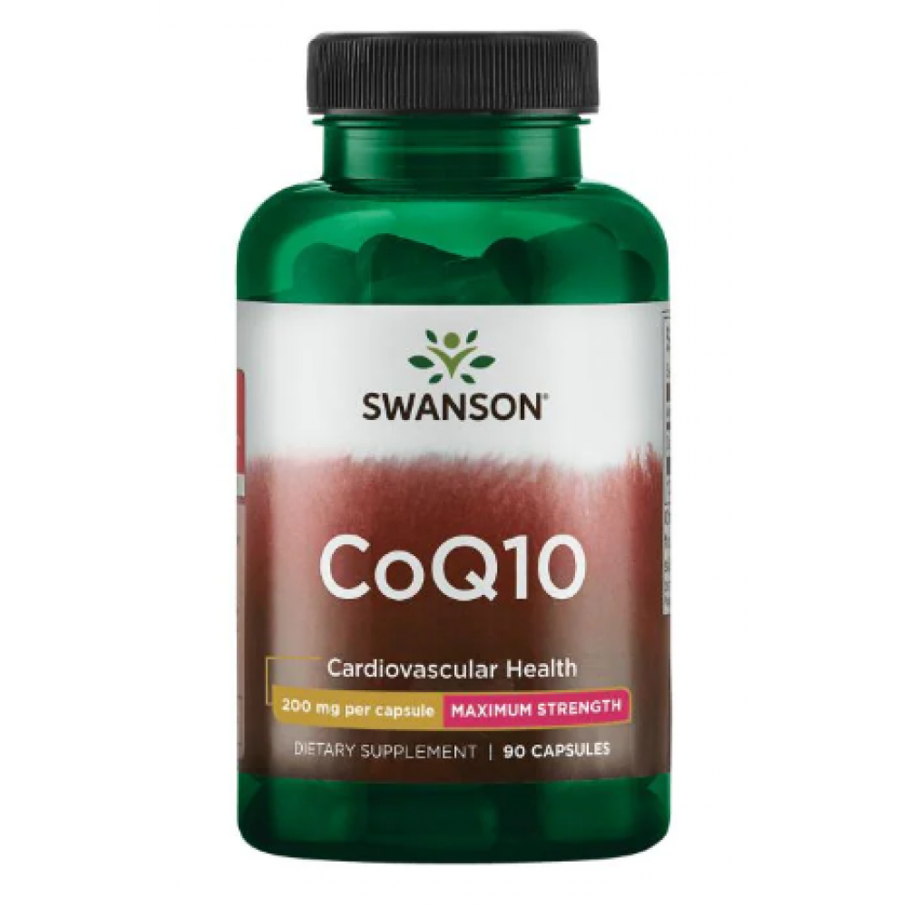 CoQ10, 200 мг, 90 капсул
