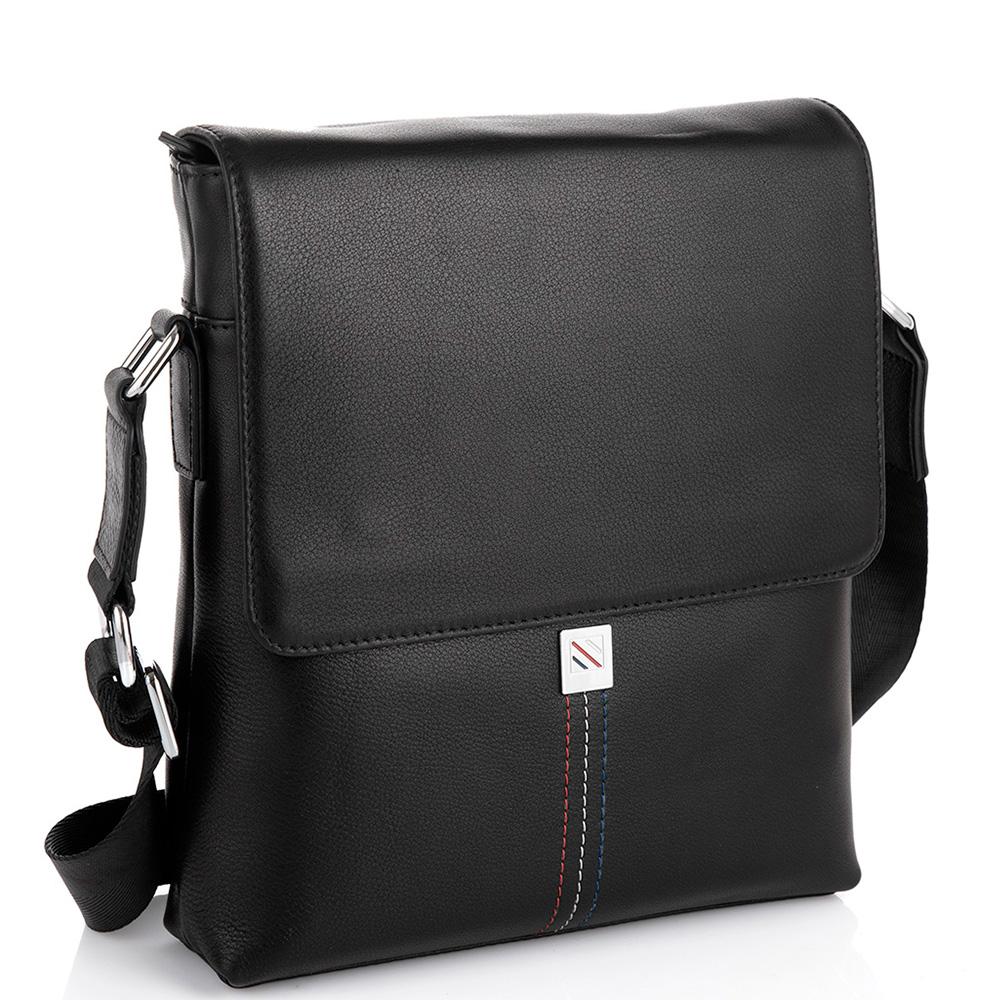 Чоловіча шкіряна сумка через плече Tiding Bag SM8-966A