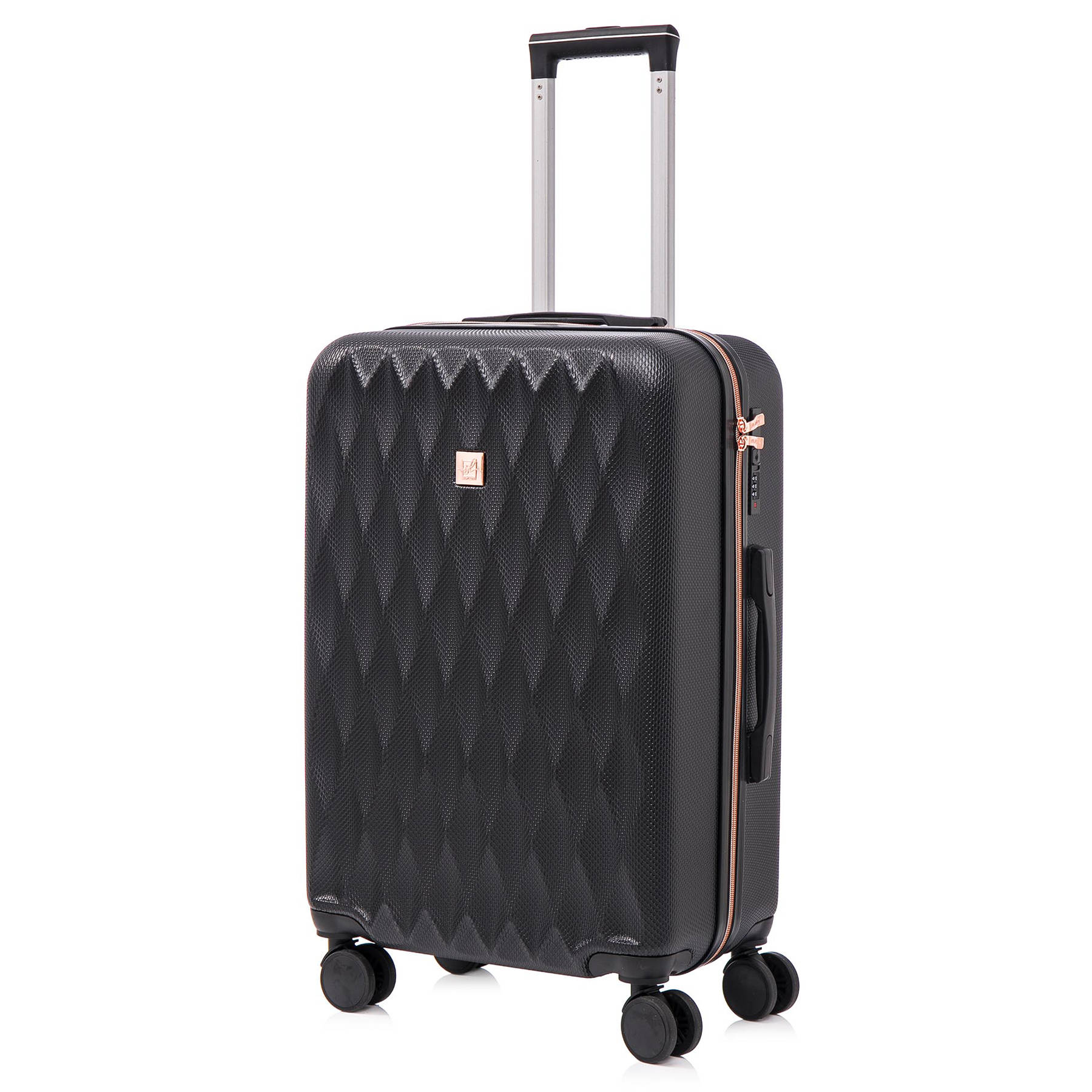 Валіза Semi Line 24" (M) Black (T5722-3)