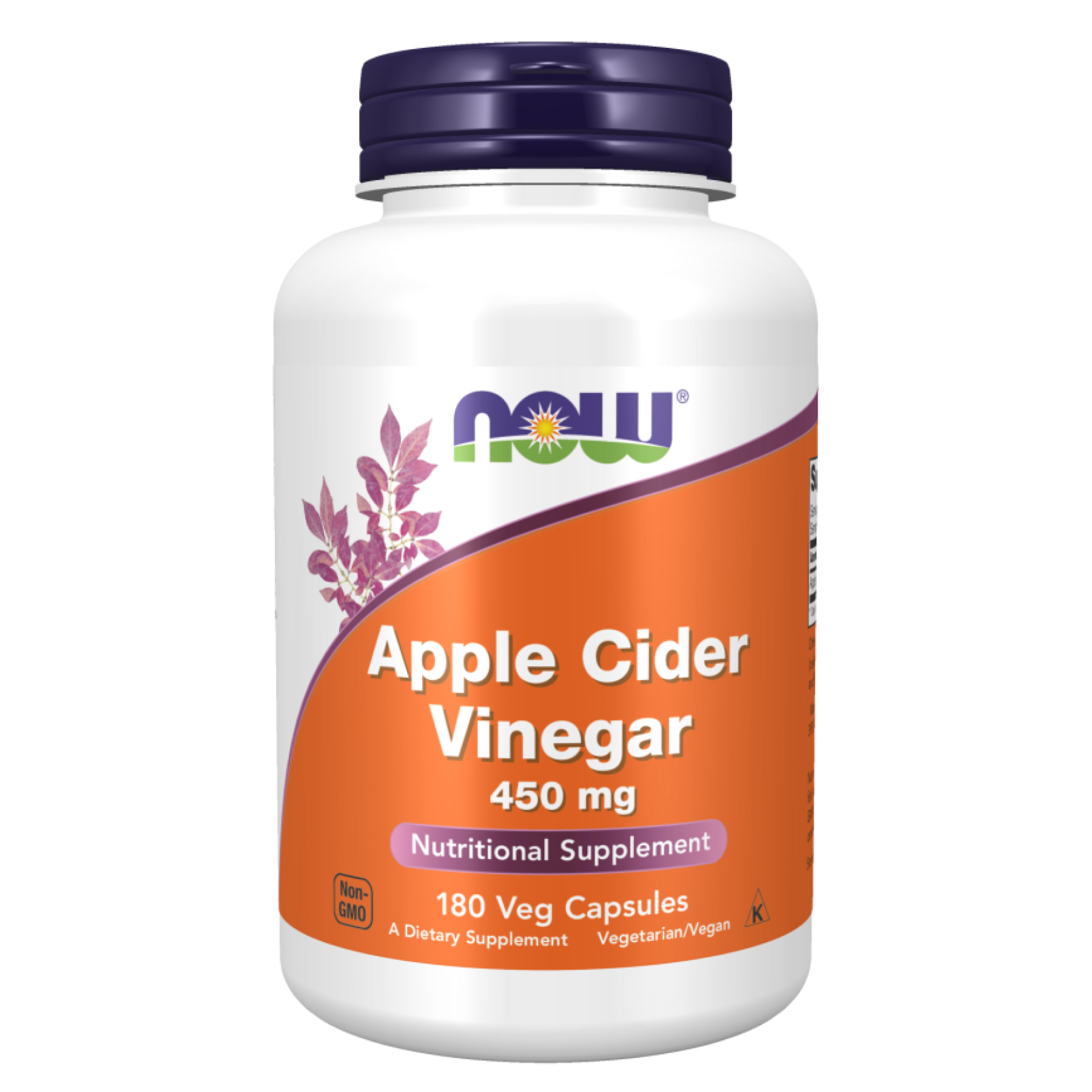 Apple Cider Vinegar 450 mg - 180 vcaps (До 04.27)