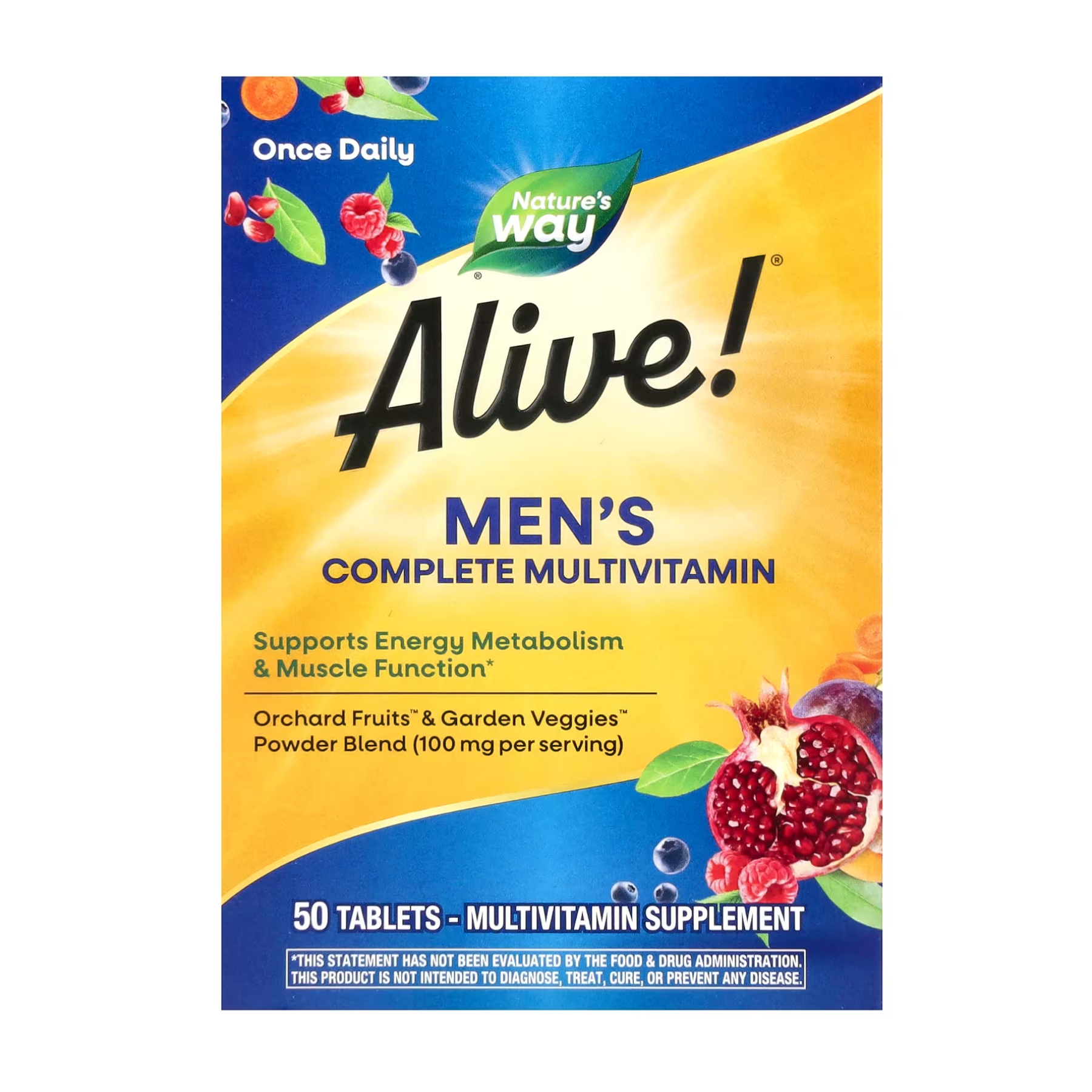 Men's Complete Multivitamin - 50 tabs (Пошкоджена упаковка)
