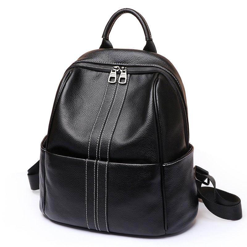 Рюкзак шкіряний міського формату Olivia Leather F-NWBP27-88881A
