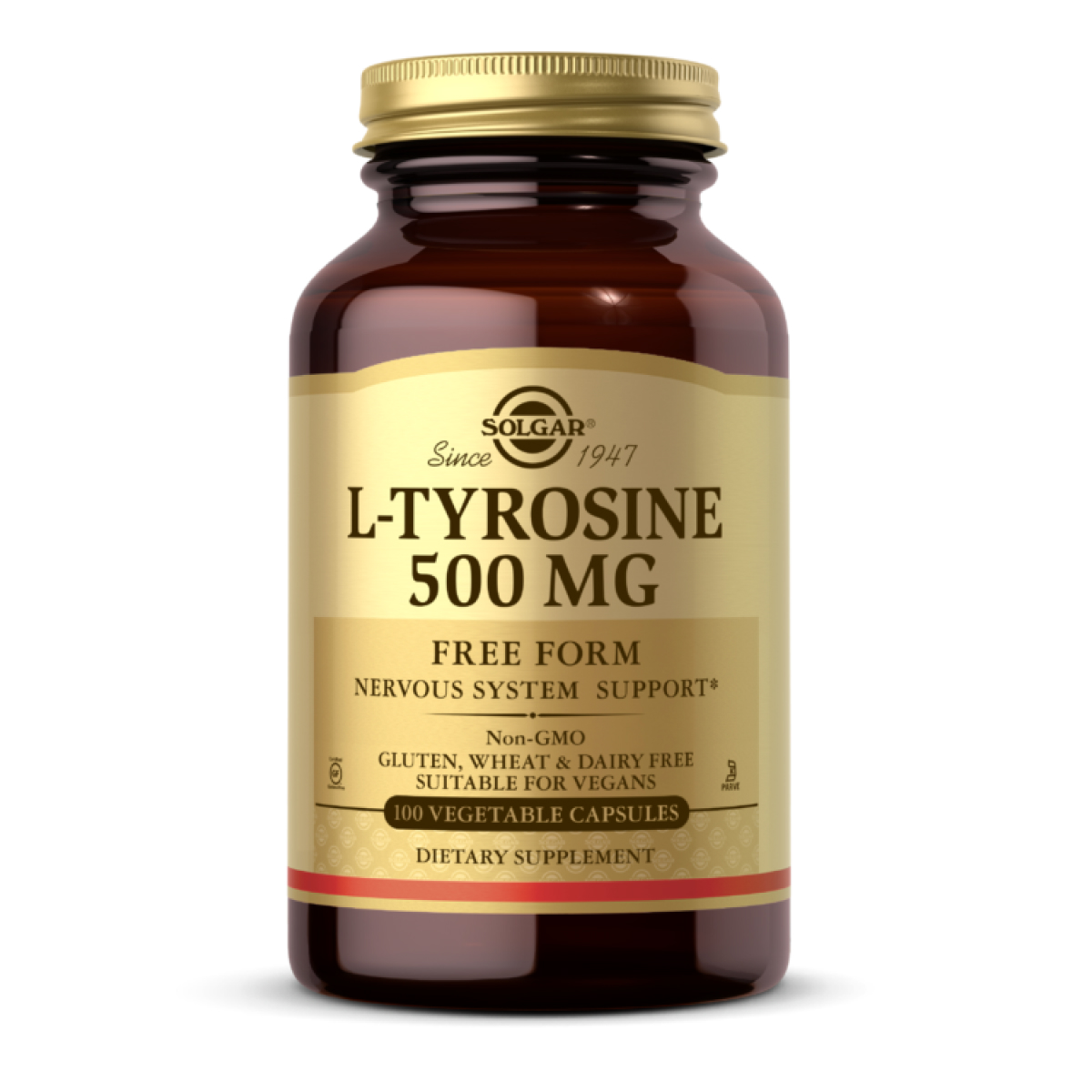 L-Tyrosine 500mg - 100 vcaps