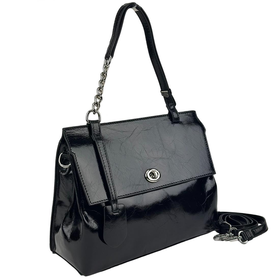 Жіноча класична шкіряна сумка Olivia Leather A25F-W-6012A