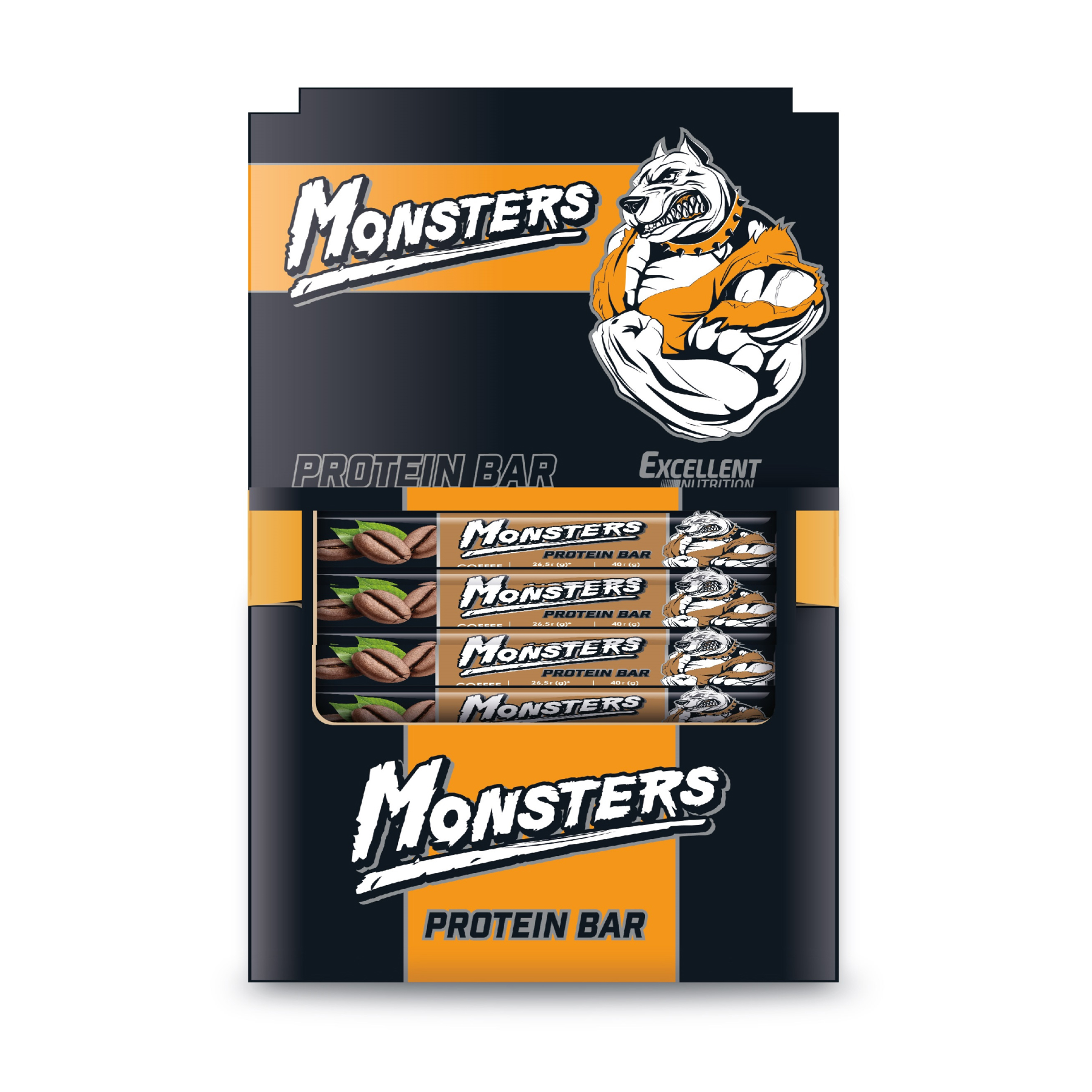 Monsters, 24x40 г, Арахіс з солоною карамеллю