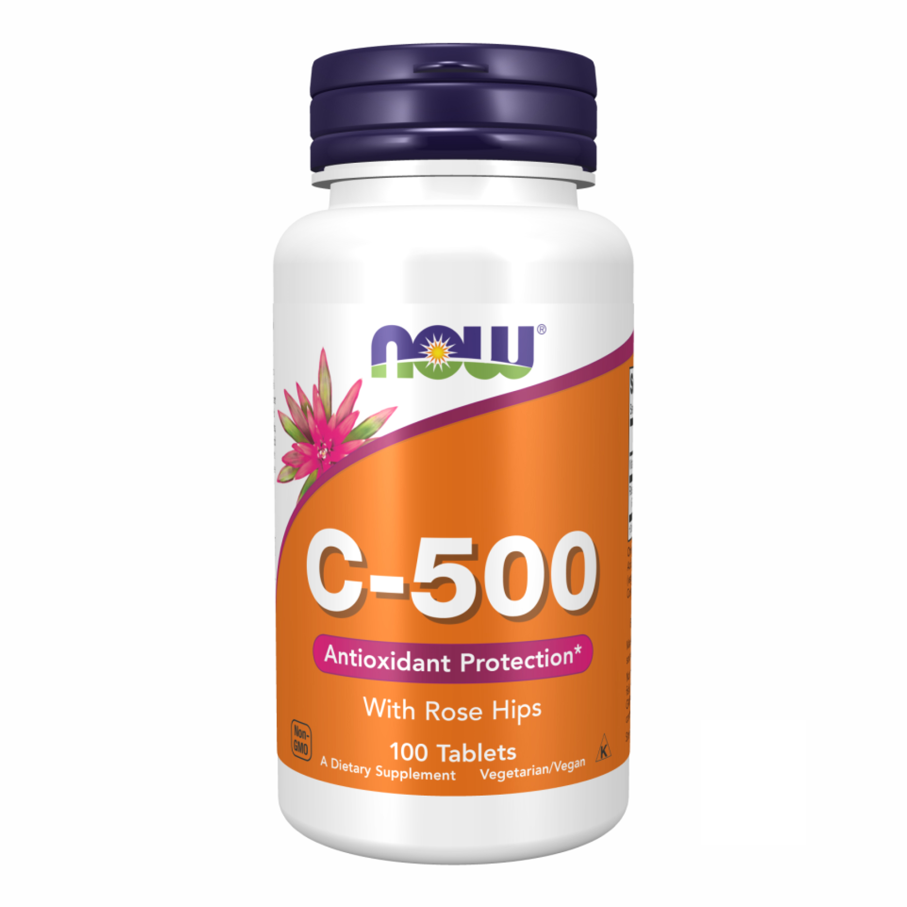Вітамін C 500 мг з шипшиною, 100 таблеток, Now Foods