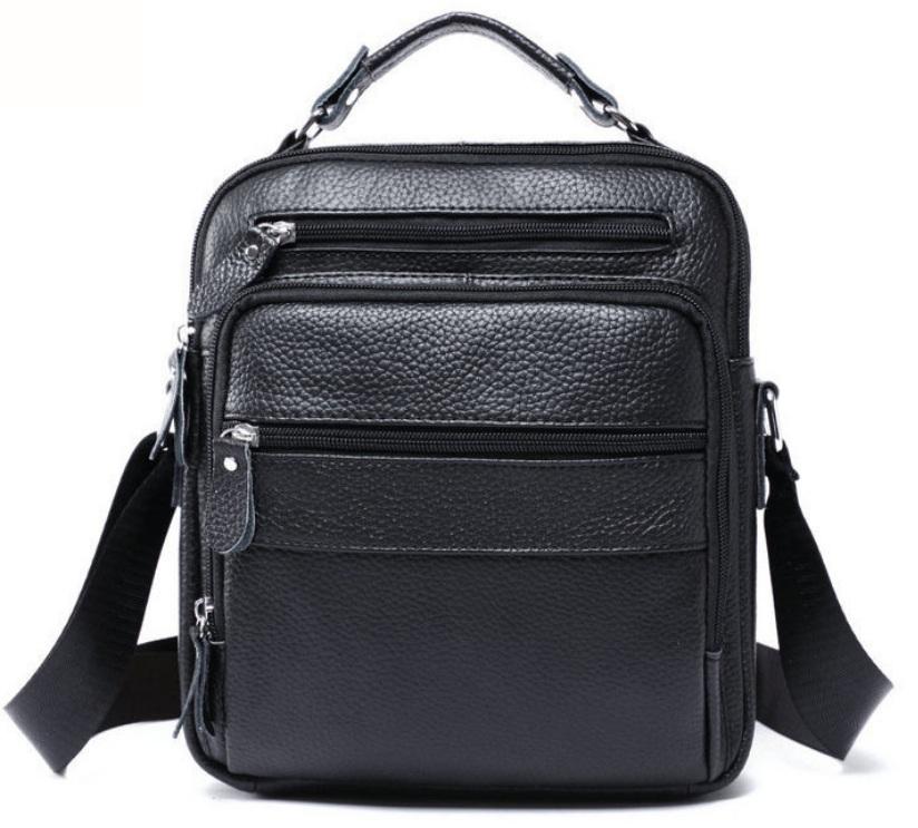 Сумка-барсетка чоловіча шкіряна через плече Tiding Bag M38-5112A — фото 1
