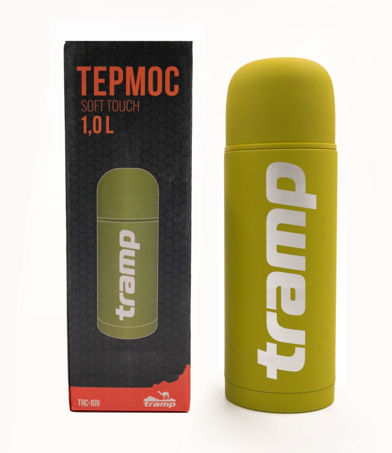 Термос TRAMP Soft Touch 1 л, Хакі