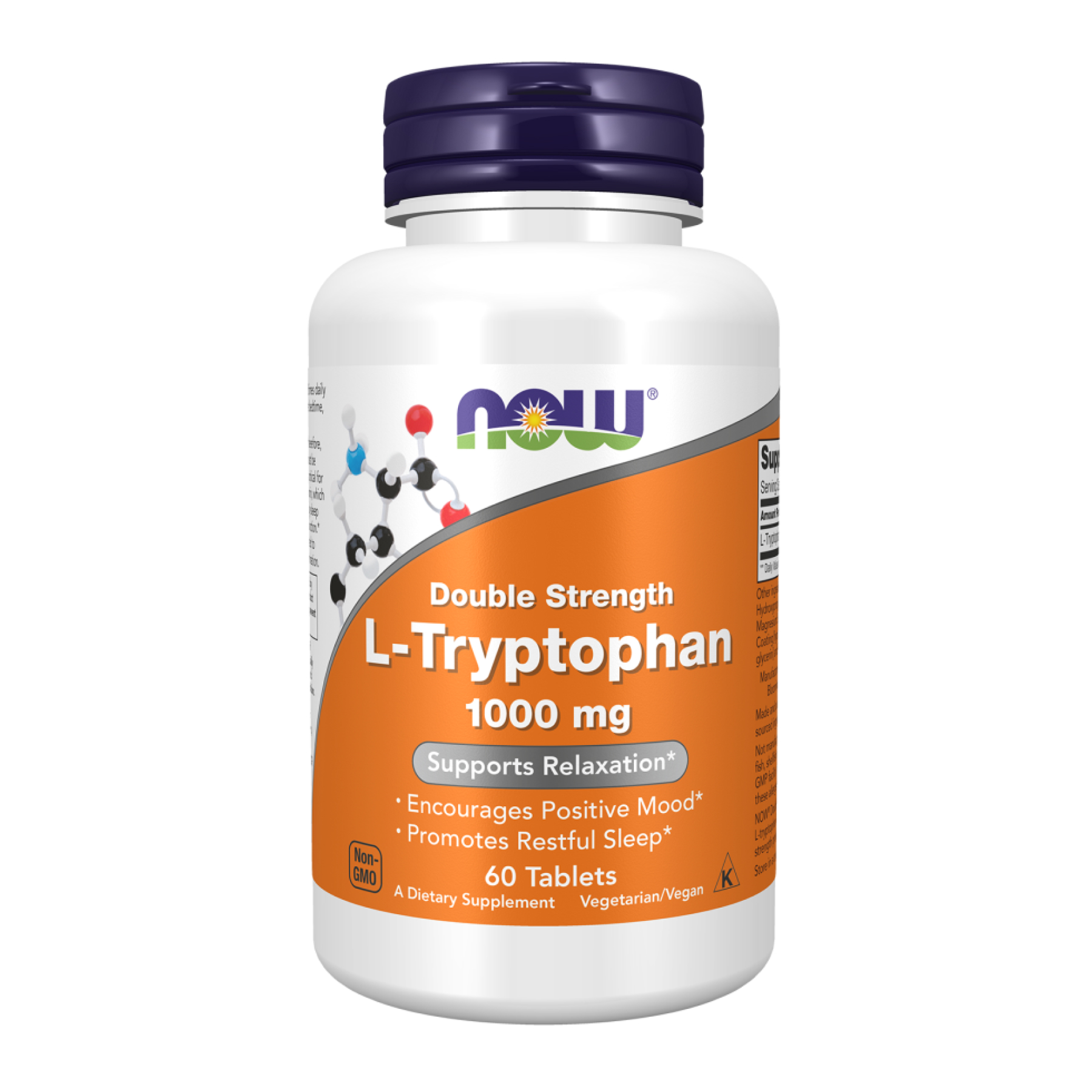 L-Tryptophan Double Strength 1000mg - 60 tabs — фото 1
