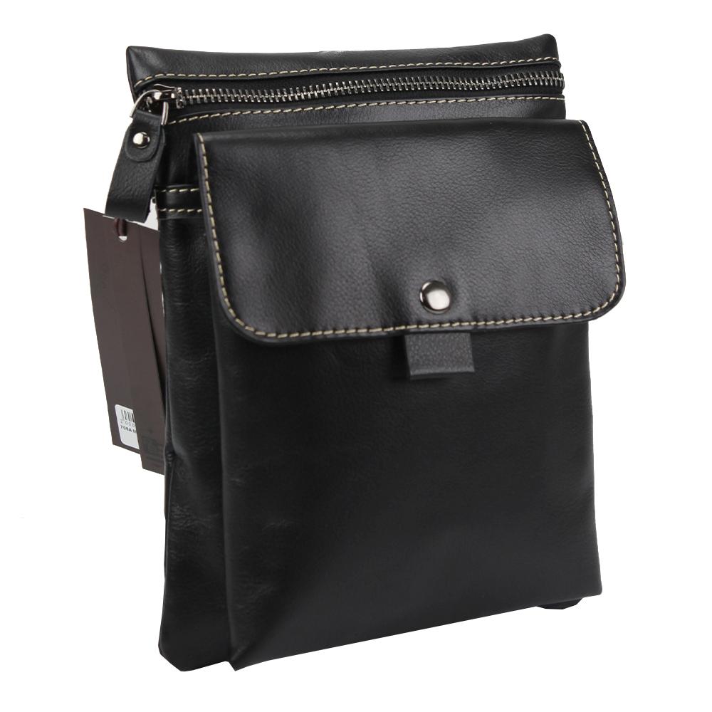 Чоловіча сумка через плече шкіряна Tiding Bag 706A