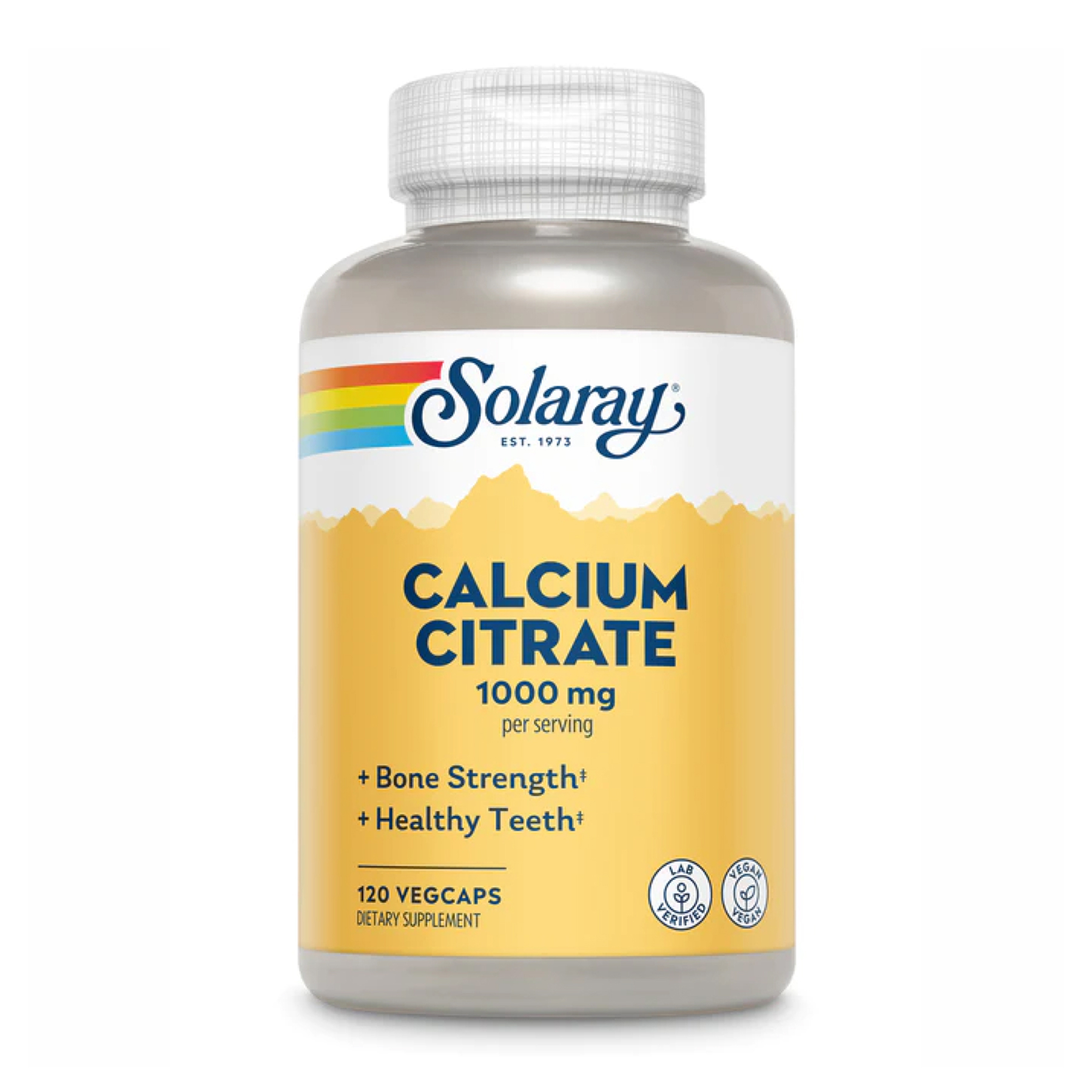 Calcium Citrate 1000mg - 120 vcaps (Без етикетки)