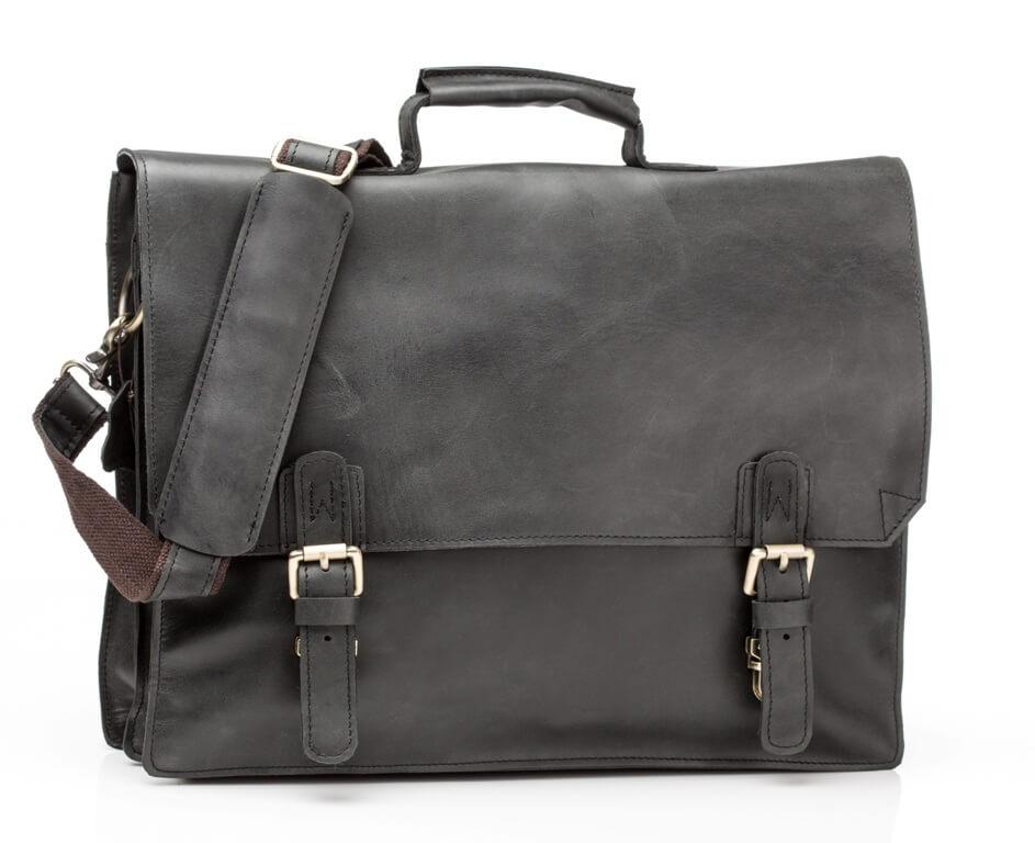 Чоловічий шкіряний портфель TIDING BAG GA2095
