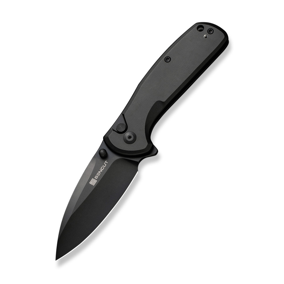 Ніж складаний кишеньковий Sencut ArcBlast, (7.6 см) 9Cr18MoV / Aluminum чорний
