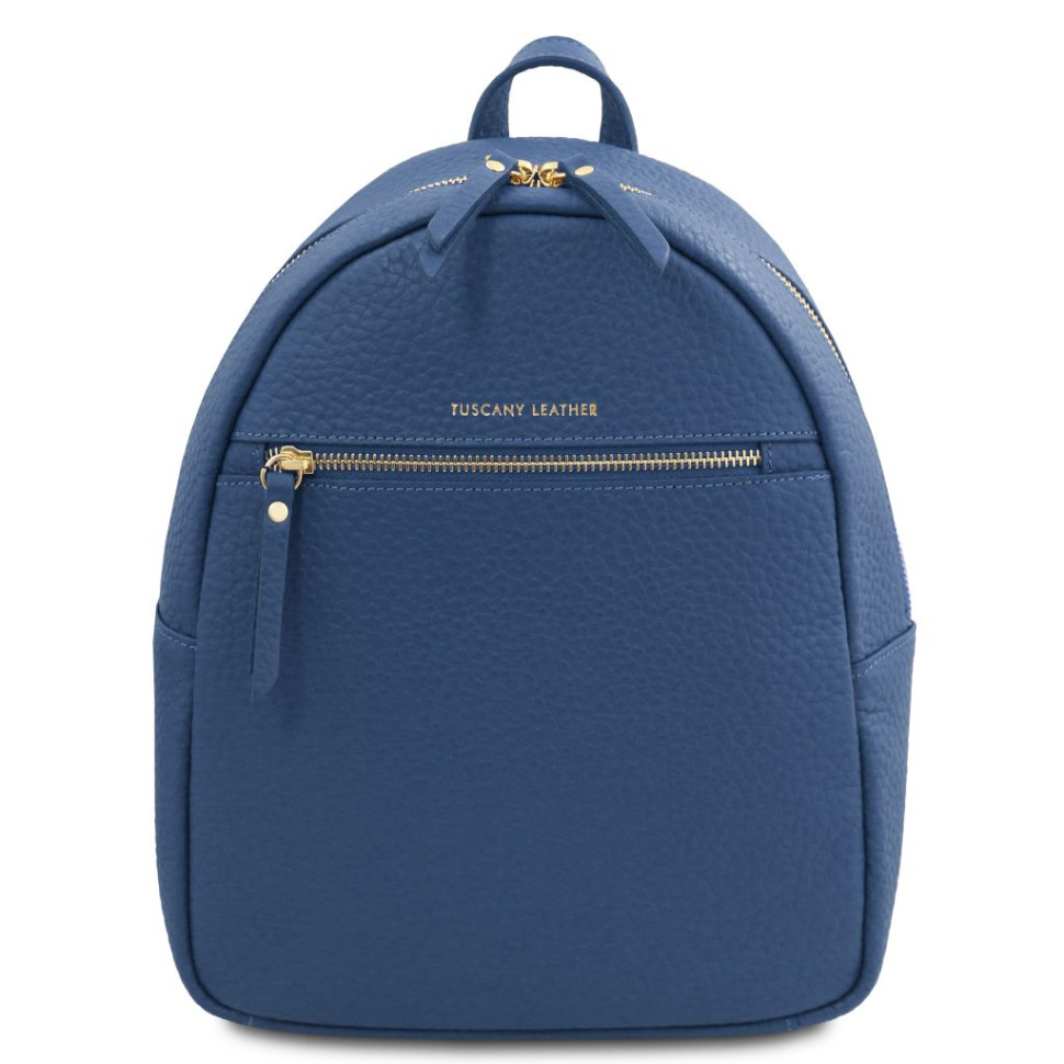 Жіночий шкіряний рюкзак Arco Tuscany TL142584 (Denim) — фото 1