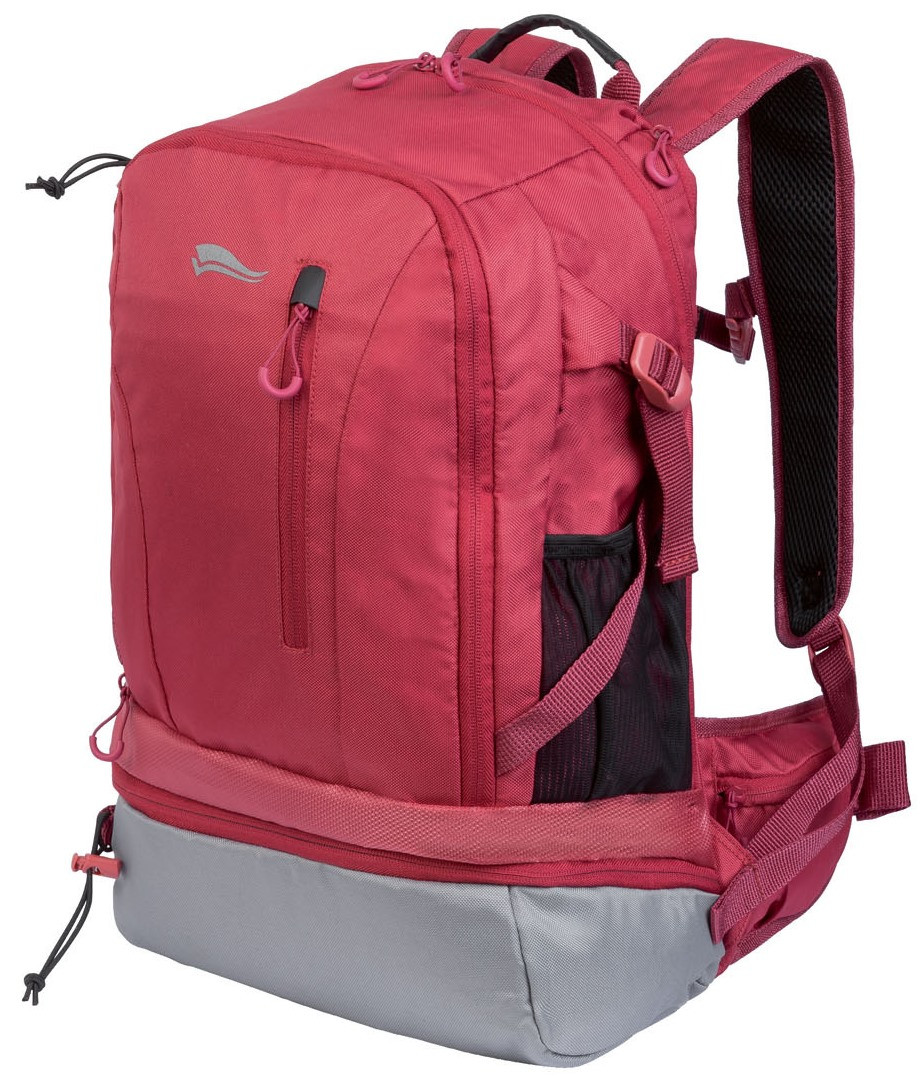 Спортивний рюкзак с дощовиком 25L Crivit Rucksack бордовий