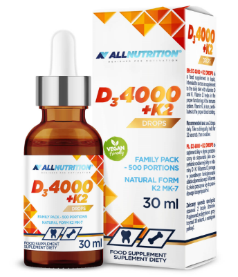D3 4000 крапель K2, 30 мл