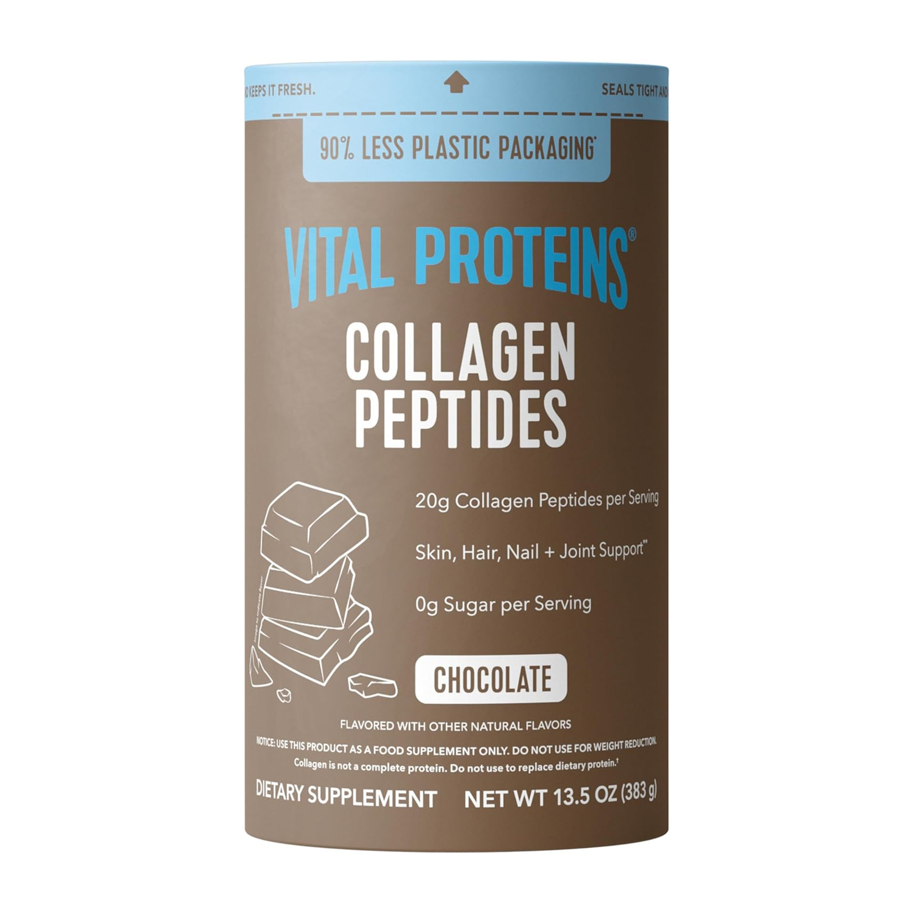 Collagen Peptides - 383g Chocolate — фото 1