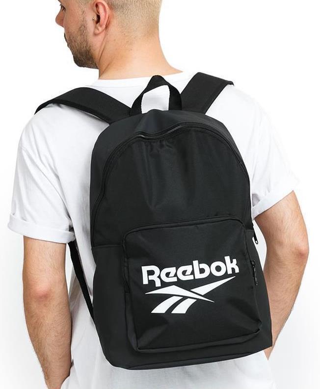 Рюкзак спортивний легкий для залу, подорожей і міста 20L Reebok чорний