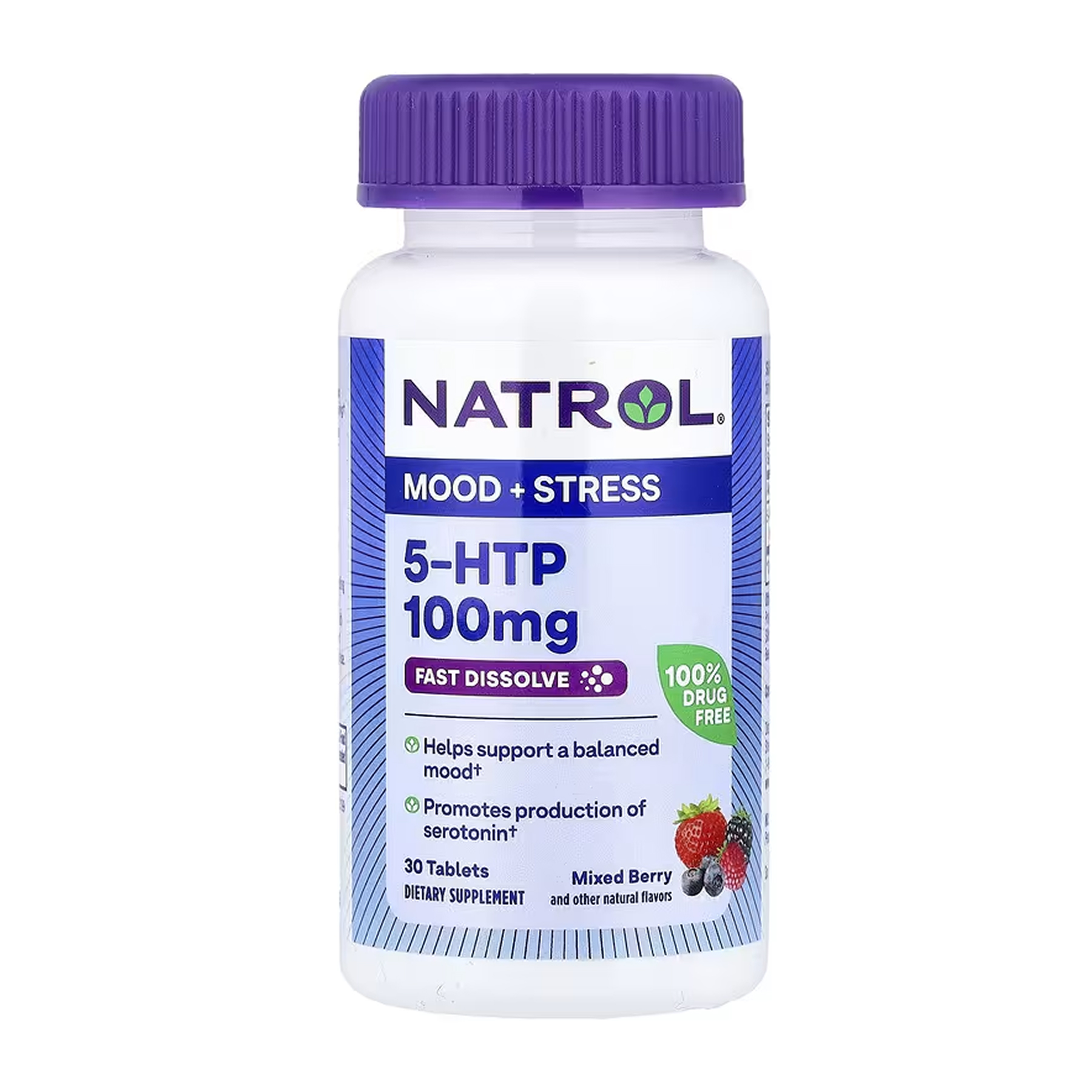 5-HTP 100mg Fast Dissolve - 30 tabs