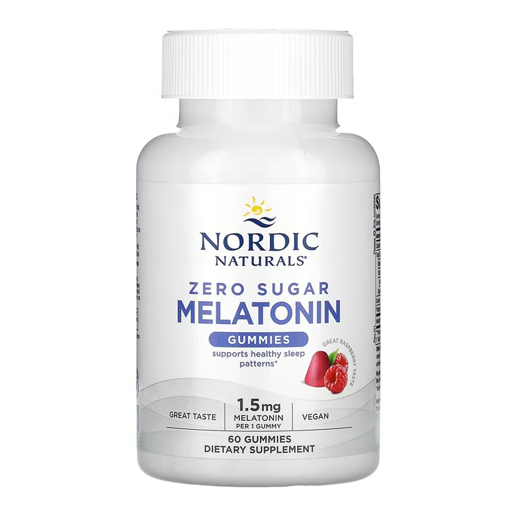 Zero Sugar Melatonin, 60 жувальних цукерок