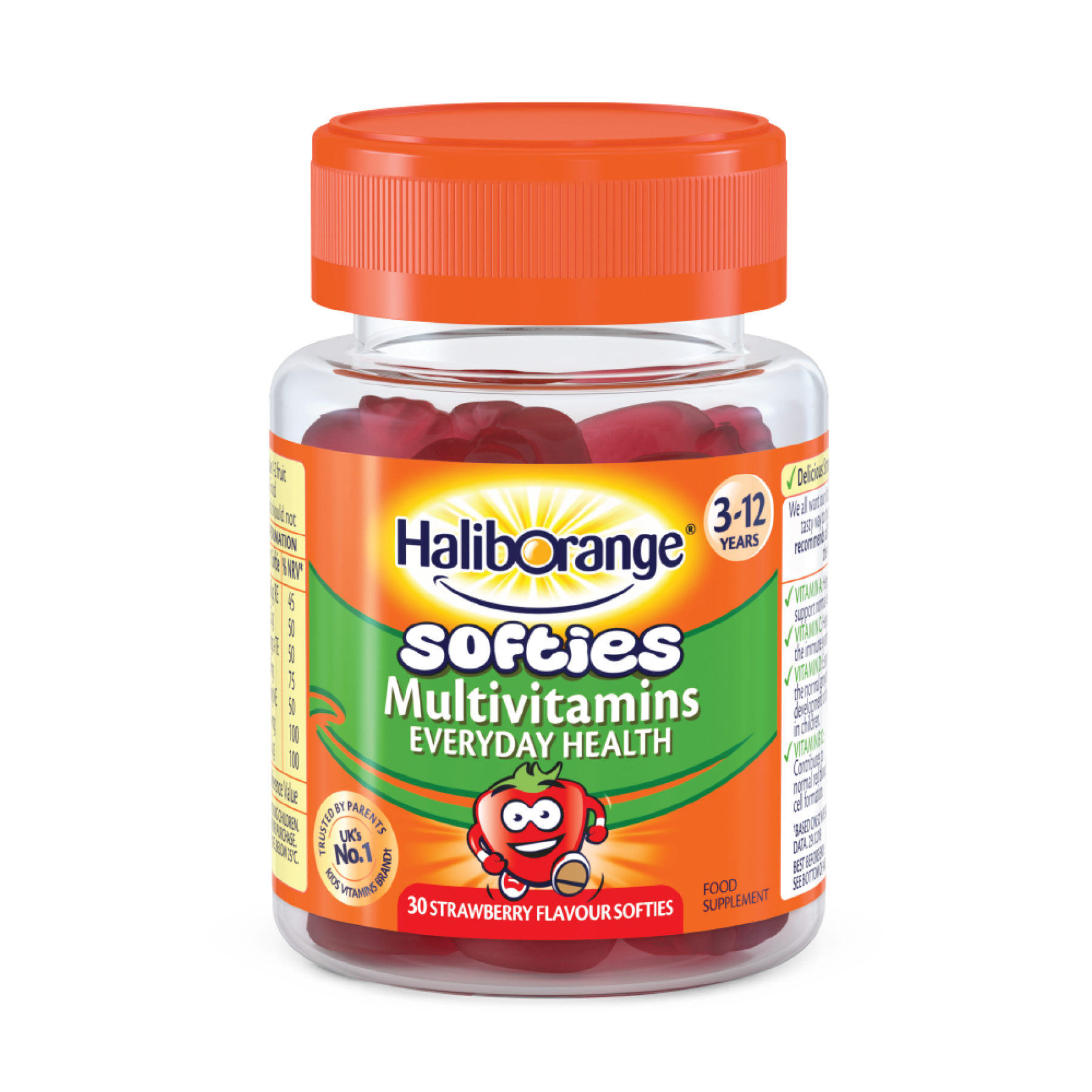 Softies Multivitamins - 30 softgels Strawberry — фото 1