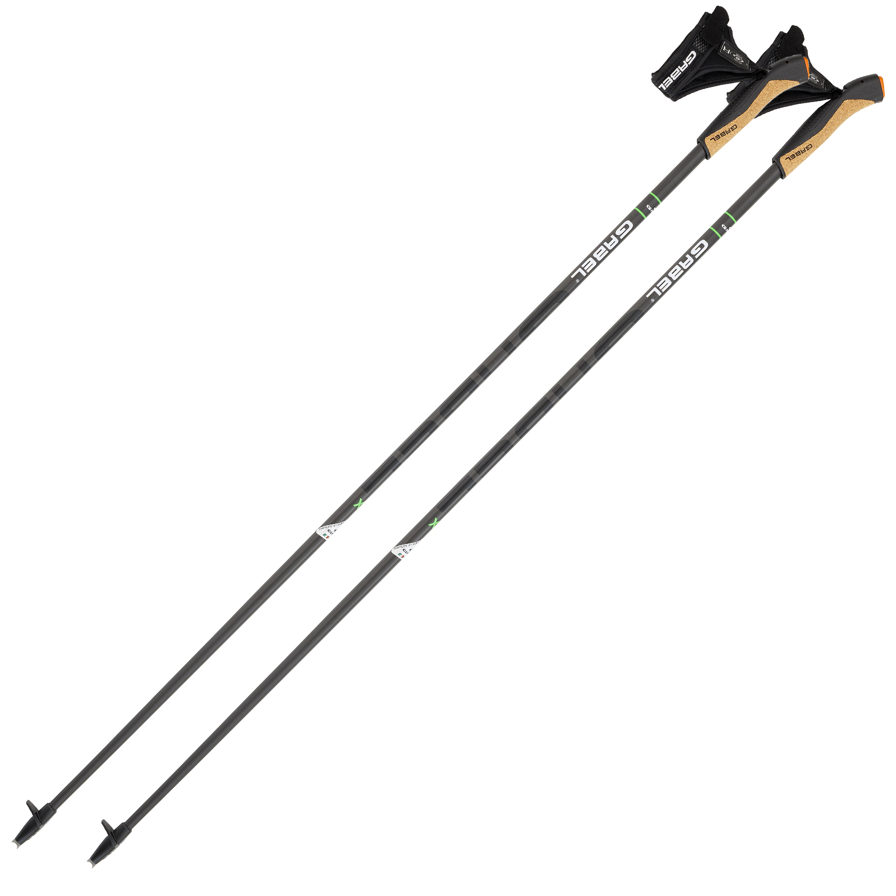 Палиці для скандинавської ходьби Gabel X-5 Black 120 (7009351141200) — фото 1