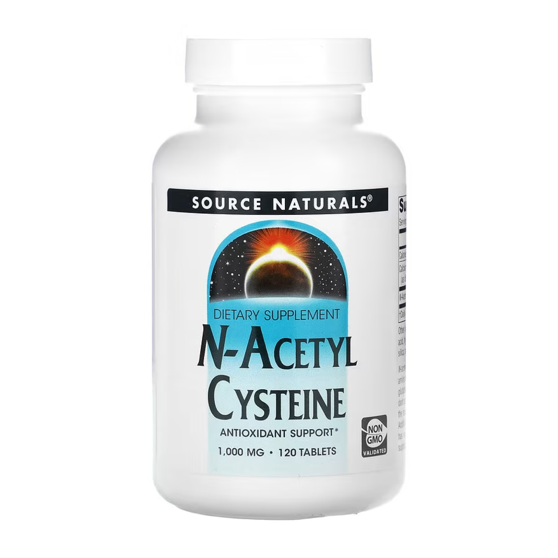 N-Acetyl Cysteine 1000mg - 120 tabs (До 04.26) — фото 1