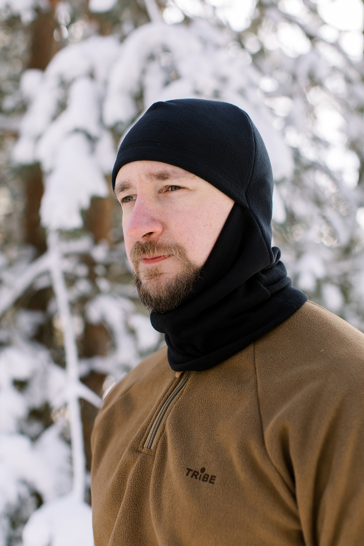 Балаклава флісова Tribe Fleece Balaclava T-KF-0021 OS, black