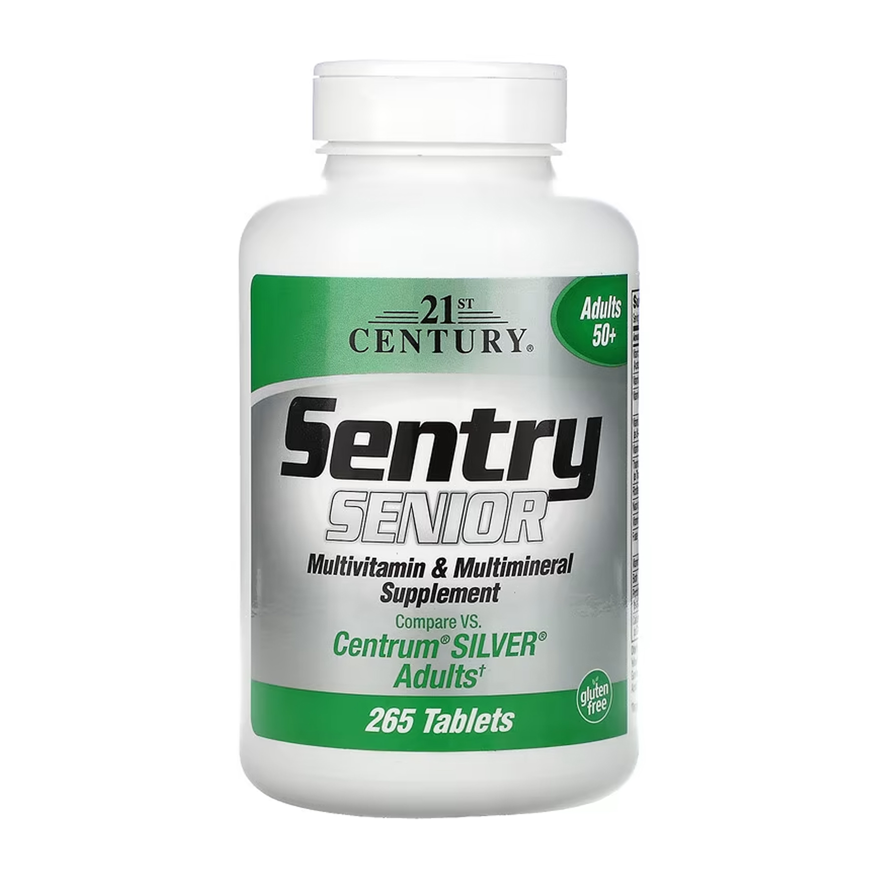 Sentry Senior Мультивітаміни, 265 таблеток, 21st Century