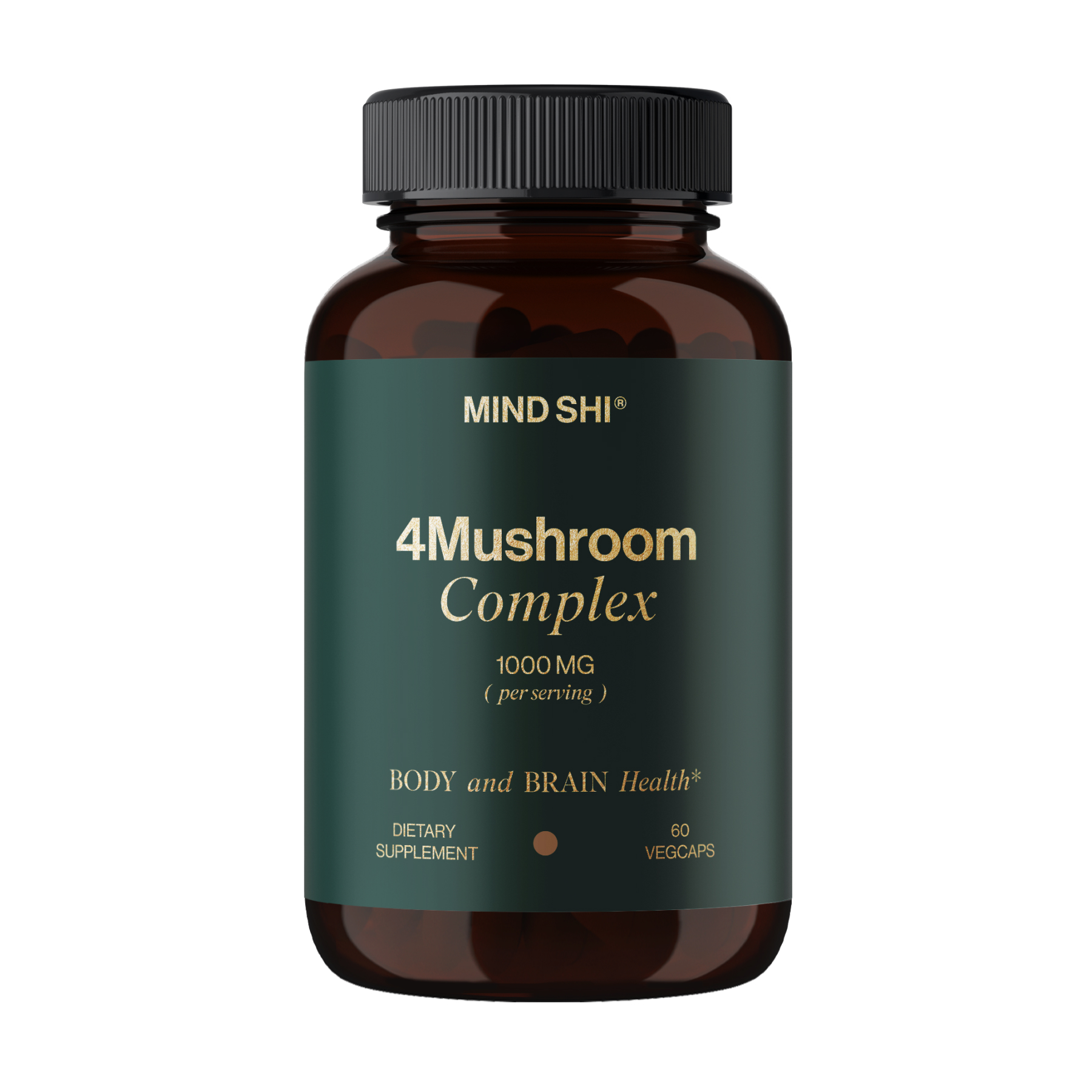 4Mushroom Complex 1000 mg - 60 vegcaps (Пошкоджена кришка)